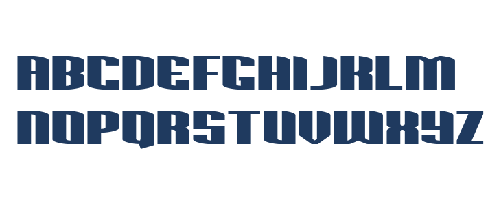 Sacred Czars Condensed Lowercase