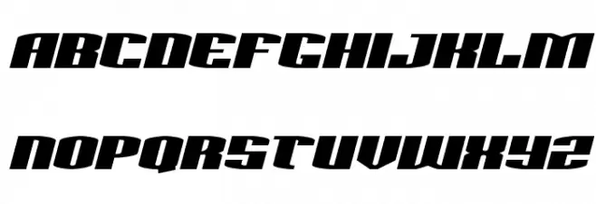 Sacred Czars Italic Polices MAJUSCULES