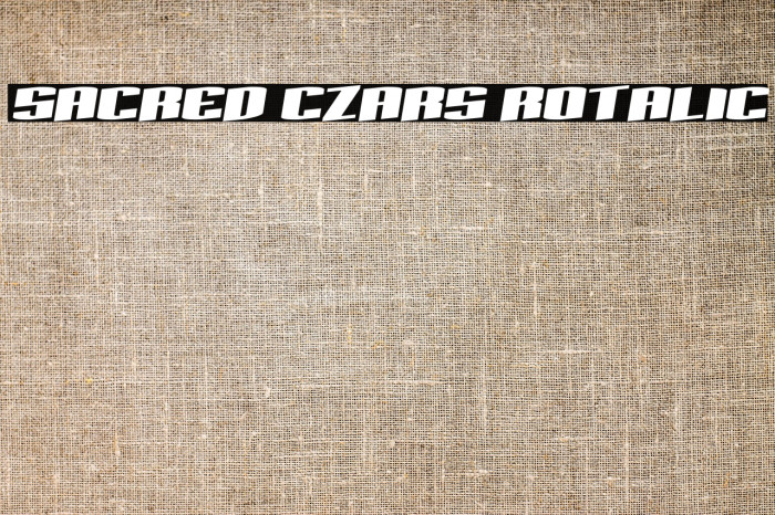Sacred Czars Rotalic Example 1
