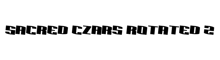 Sacred Czars Rotated 2  baixar fontes gratis