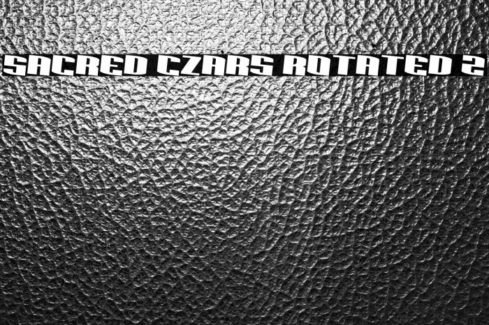 Sacred Czars Rotated 2 Example 1
