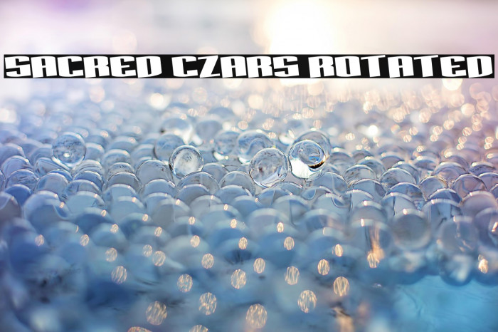 Sacred Czars Rotated Example 1