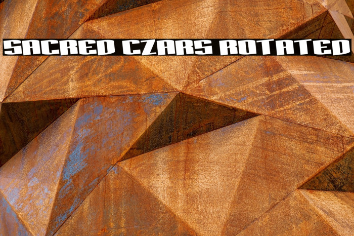 Sacred Czars Rotated Example 3