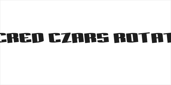 Sacred Czars Rotated Logo