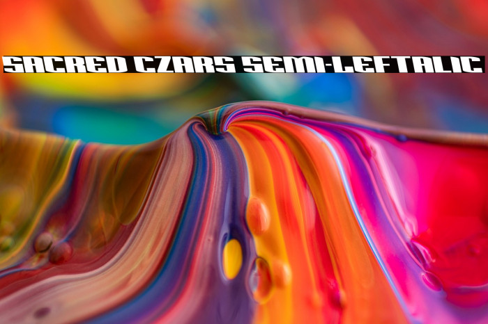 Sacred Czars Semi-Leftalic Example 3