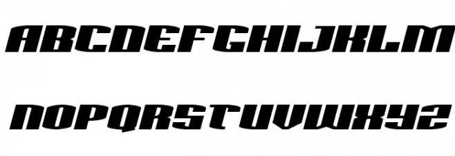 Sacred Czars Spaced Italic Polices MAJUSCULES