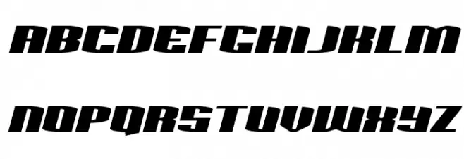 Sacred Czars Spaced Italic خط أحرف صغيرة