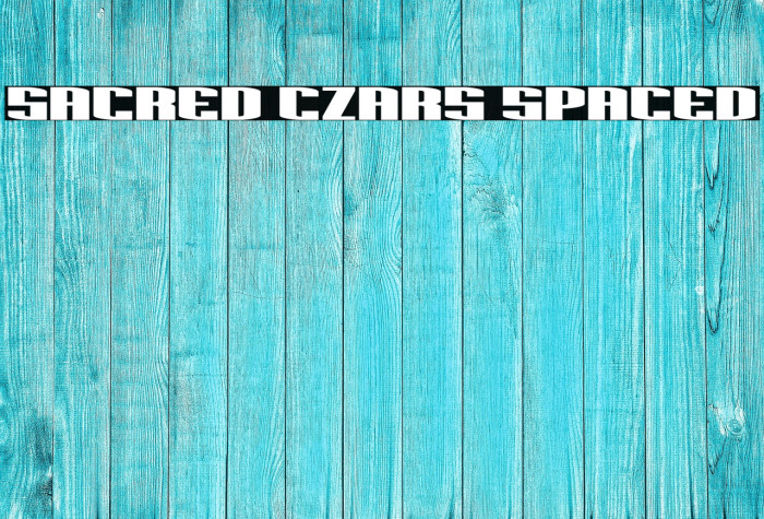 Sacred Czars Spaced Example 1