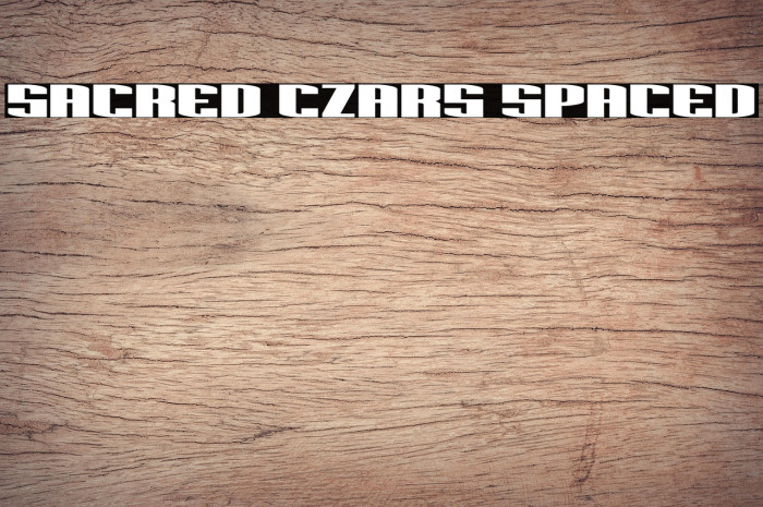 Sacred Czars Spaced Example 3