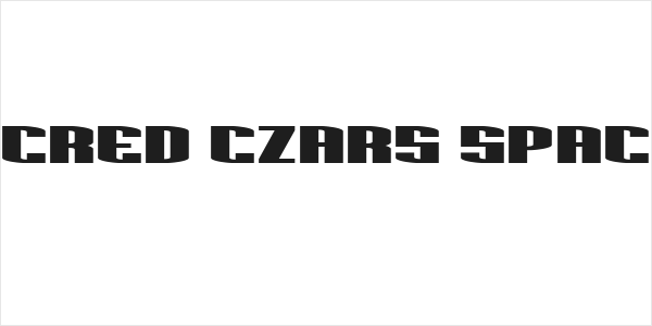 Sacred Czars Spaced Logo