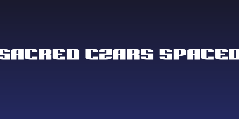 Sacred Czars Spaced Social Header
