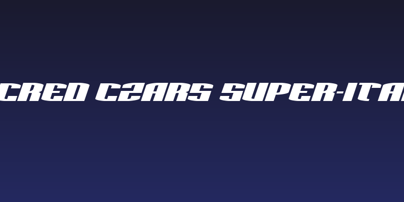 Sacred Czars Super-Italic Social Header