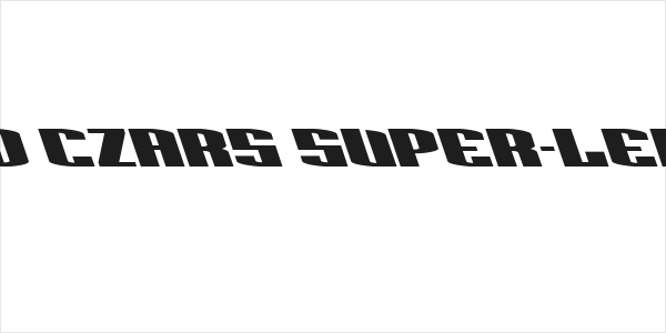 Sacred Czars Super-Leftalic Logo