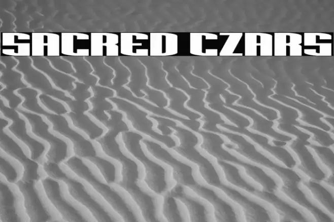 Sacred Czars Font examples