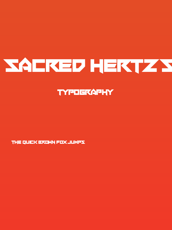 Sacred Hertz Straight Poster
