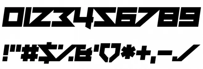 Sacred Hertz Font OTHER CHARS