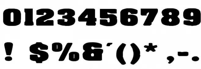 Sacred Place ExtraBlack UltraWide Extra Large Шрифта ДРУГИЕ символов