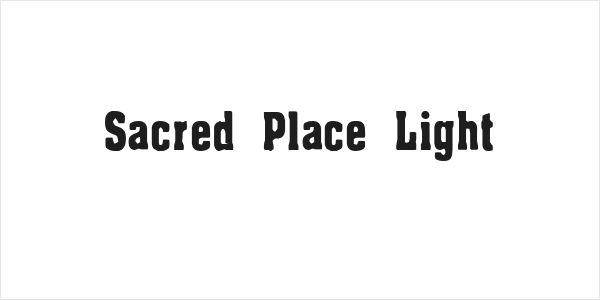 Sacred Place Light Logo