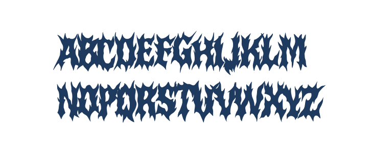 Sacred Regular Uppercase