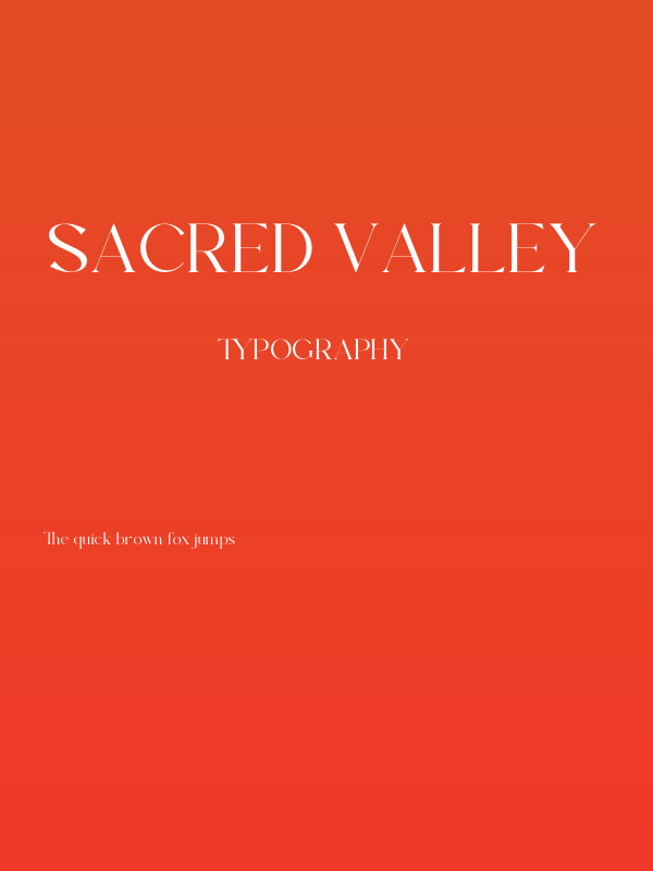Sacred Valley Poster