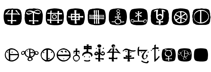 SacredOldSymbols Font - FFonts.net