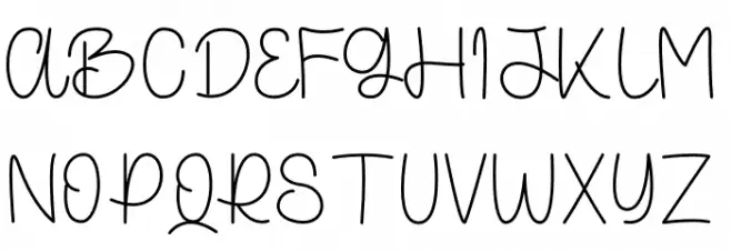 Sacrediane Font UPPERCASE