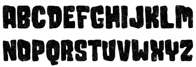 Sacremende Distressed Шрифта ВЕРХНИЙ