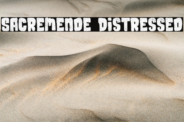 Sacremende Distressed Example 2