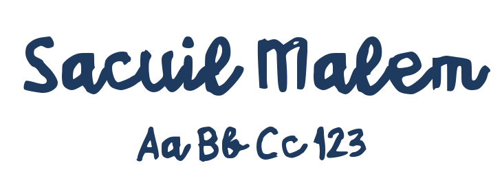 Sacuil Malem Font Preview