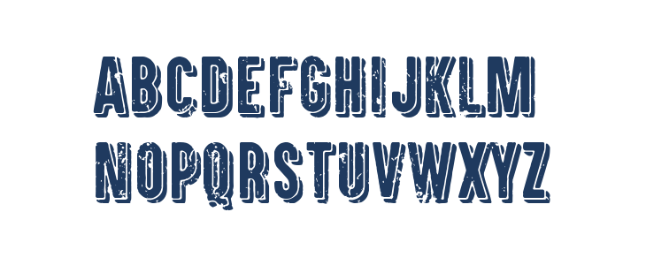 Sad Avenue Lowercase