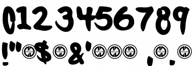 Sad Szn Font OTHER CHARS