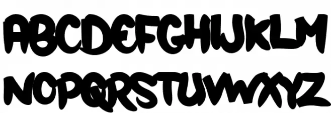 Sad Szn Schriftart Groß