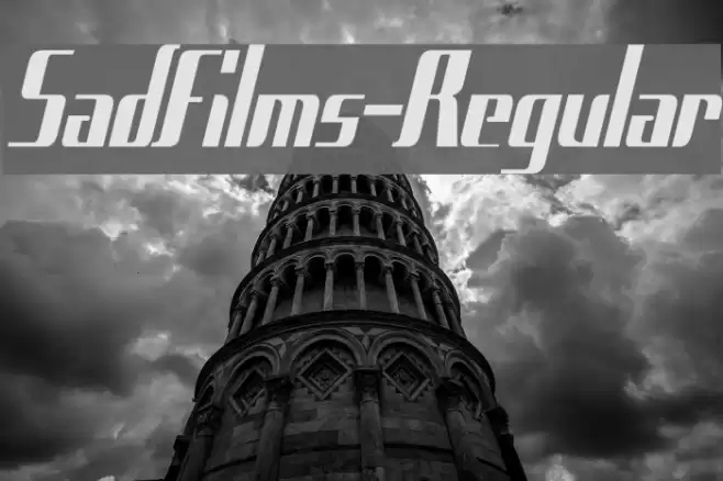 SadFilms-Regular Font examples