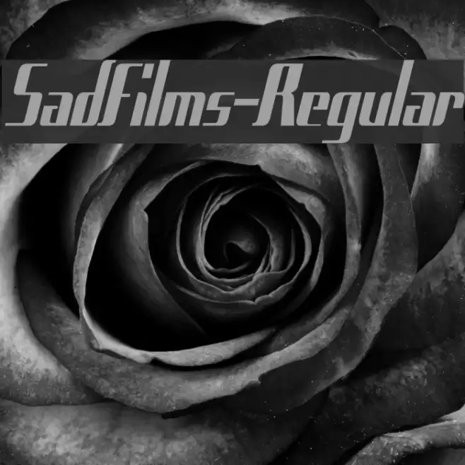 SadFilms-Regular Font examples