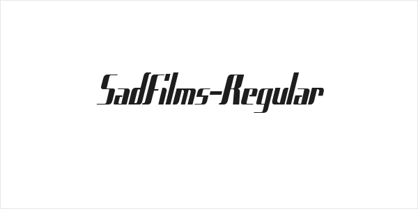 SadFilms-Regular Logo