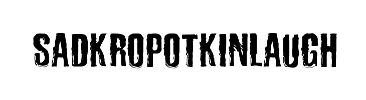 SadKropotkinLaugh  les polices de caractères gratuit tlcharger
