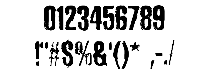 SadKropotkinLaugh Font OTHER CHARS