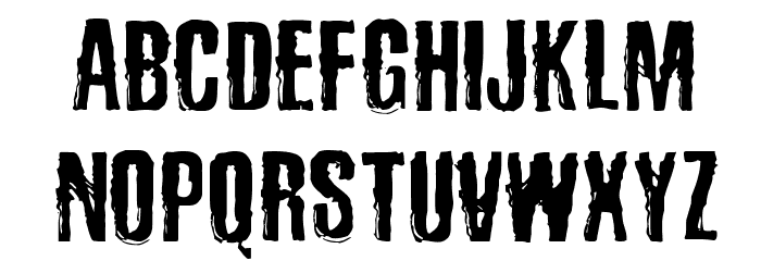 SadKropotkinLaugh Font LOWERCASE
