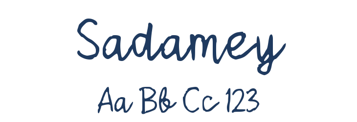 Sadamey Font Preview