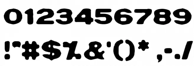 Sadannes Font OTHER CHARS