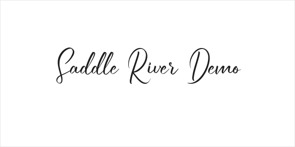 Saddle River Demo Logo