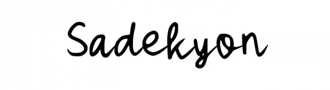 Sadekyon  Free Fonts Download