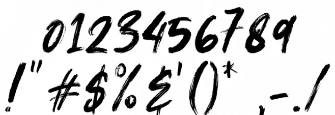 Sadhise Regular Font OTHER CHARS