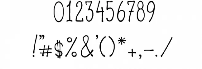 Sadi Tekin Script Regular Font OTHER CHARS