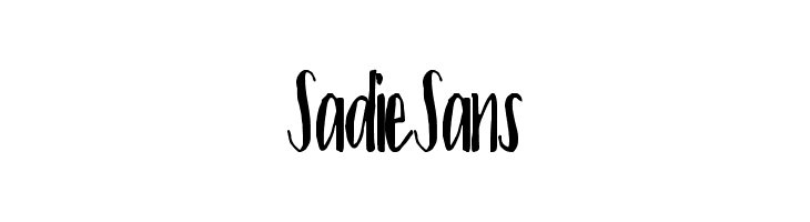 Sadie Sans  フリーフォントのダウンロード