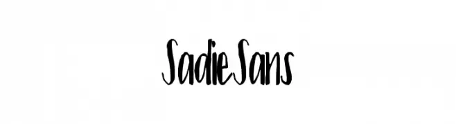Sadie Sans  Frei Schriftart Herunterladen