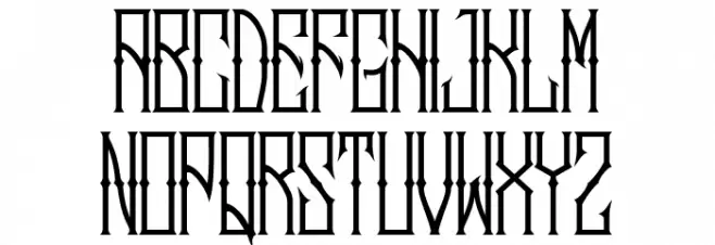Sadis Font Litere mari