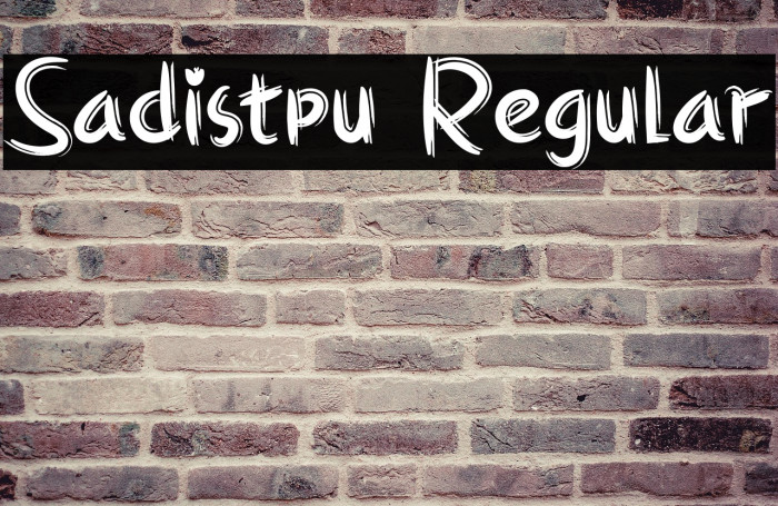 Sadistpu Regular Example 2