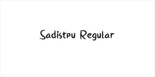 Sadistpu Regular Logo