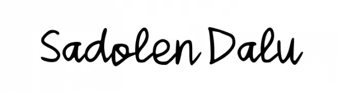 Sadolen Dalu  Free Fonts Download